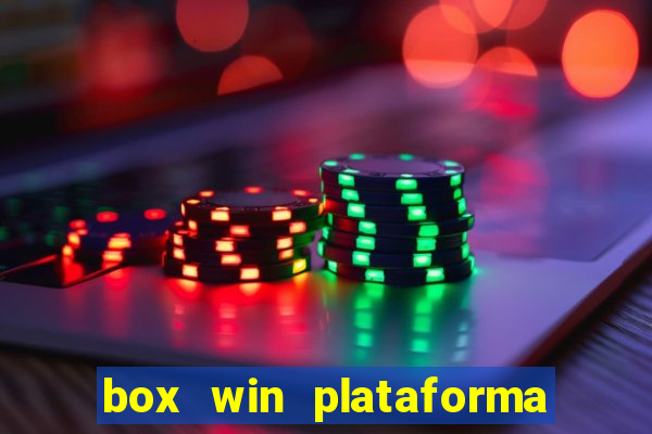 box win plataforma de jogos